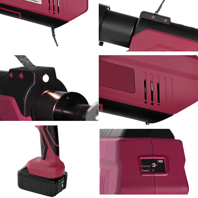 FORZA BATTERY HYDRAULIC CRIMPING TOOL ECT-120UNV - Image 3